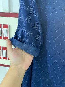 Navy Blue Kurti