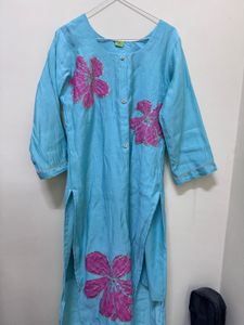 Elegant printed kurta set