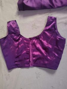 Elegant Purple Saree