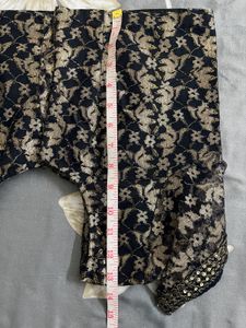 Black Net Blouse
