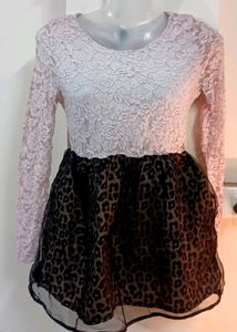 Korean High Waisted Dress