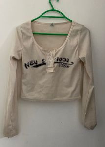 Vintage Style Crop Top