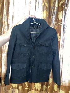 Classic Black Wool Jacket