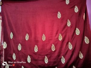 Maroon Saree❤️ Price Drop