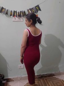 Burgundy Bodycon Dress