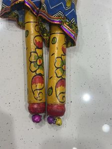Handcrafted Indian Dolls Raja Rani Couple Dandiya