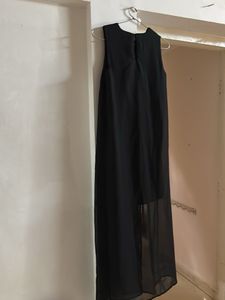 Elegant Black Embellished Dress