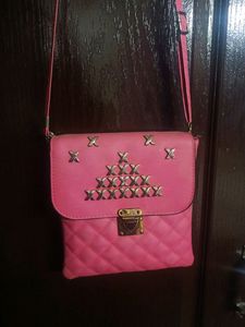 Pink Sling Bag