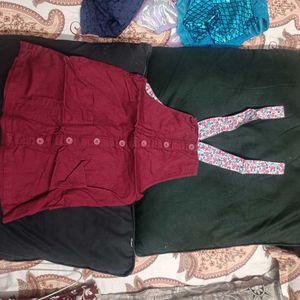 Cute Burgundy Jumper Dress