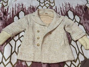 Cute Girl's Tweed Jacket