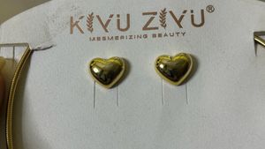 Heart Necklace &amp; Earrings Set
