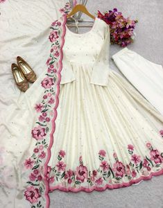 New Standard Beautiful Pakistani Gown Dress Inpote