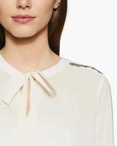 VERO MODA FORMAL OFF WHITE BLOUSE