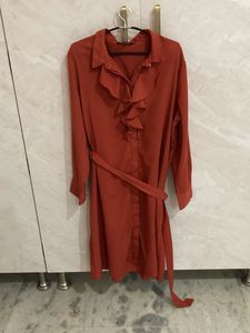 Annabelle By Pantaloons Chic  Dress With Belt