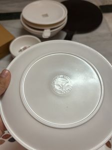 Brand new melamine serving plates