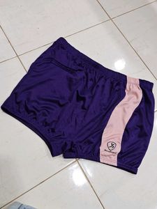 Purple Athletic Shorts
