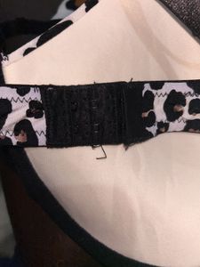 Printed Pushup Bra Set