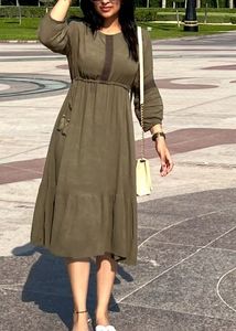 Olive Green Dress🪴