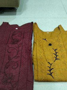 Embroidered Tunic Top Bundle