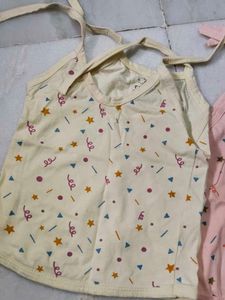 Baby Tops Set of 3 - Size 0-3 Months