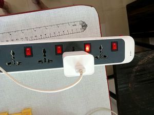 Extension Cord with Multiple Outlets