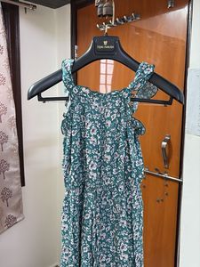 Green Floral Dress