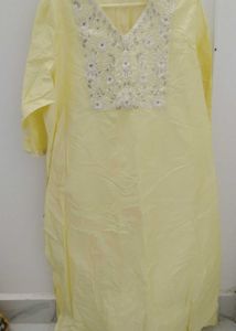 Elegant Yellow Kurta