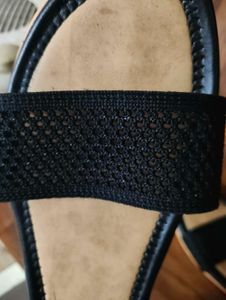 Black Ankle Strap Sandals