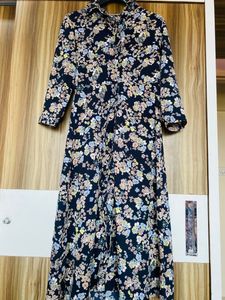 Dark Blue Colour Western One Piece