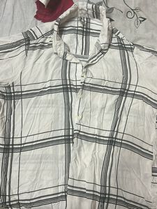Checked Oversized Shirt