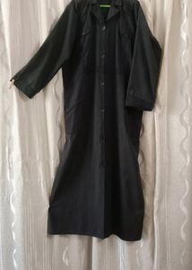 Dubai Burkha /Abaya Black With Two Pockets