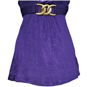 Purple Halter Top