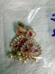 Gold-toned Dangle Earrings