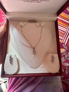 real silver combo Jewellery Set