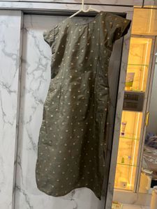 Olive grey Kurta