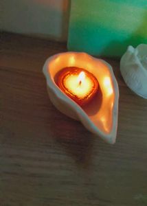 Candle with Holder