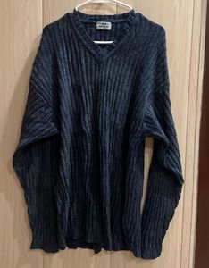 Pro-itive Ribbed V-Neck Sweater