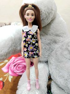 Barbie FASHIONISTAS Doll with Floral Dress