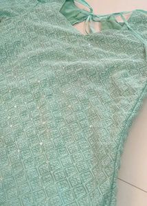 Stylish Blue Kurta