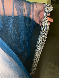Elegant Blue Dupatta