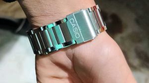 Casio Octagon Green Dial Watch