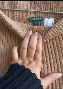 Ribbed Knit Flare Pants