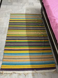 Striped Colorful Bedside Runner