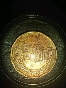 Mexico 🇲🇽  50 Centavos Coin