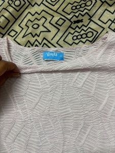 Textured Crop Top