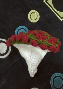 Crochet Rose Decoration
