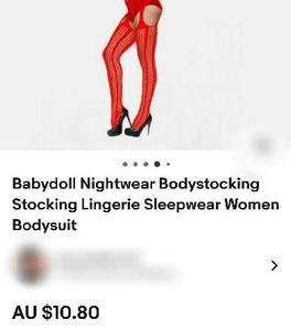 babydoll bodystocking bodysuit