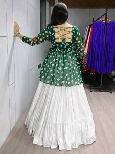 Beautiful Lehenga with Kediya Top