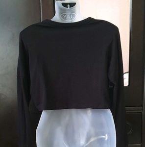 Sleeve Cropped Tshirt