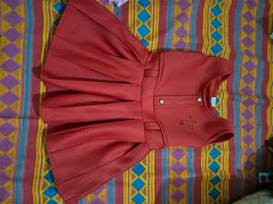 Red Sleeveless Dress